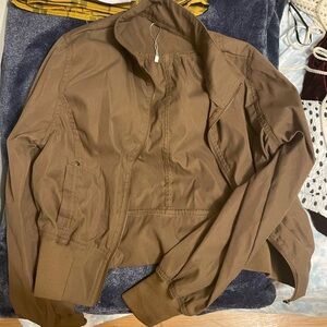 Super cool Brown Cropped Jacket